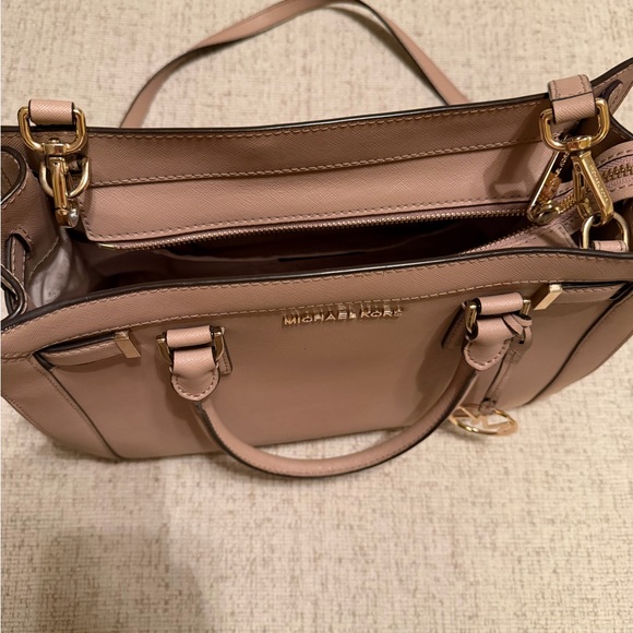 Michael Kors Beige Satchel Bag - Picture 3 of 11